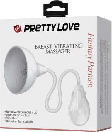 Vibrating Breast Massager Pretty Love Female Sex Toys