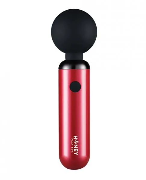 Vibrators Honey Play Box Pomi Wand Clit Tease Vibrating Wand Deep Rose