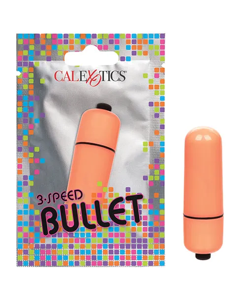Foil Pack 3 Speed Bullet Pack Of 24 California Exotic Novelties Vibrators