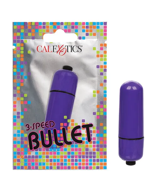 Foil Pack 3 Speed Bullet Pack Of 24 California Exotic Novelties Vibrators