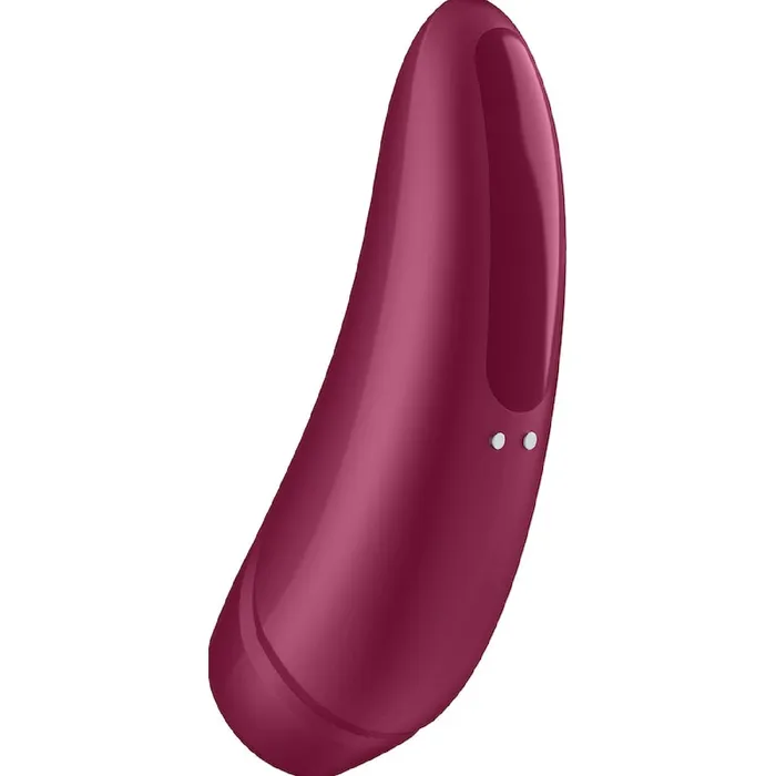 Satisfyer Vibrators Satisfyer Curvy1 Stimulator Rose Red