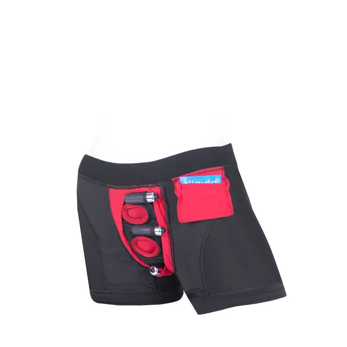 SpareParts Vibrators SpareParts Tomboii BlkRed Nylon XS