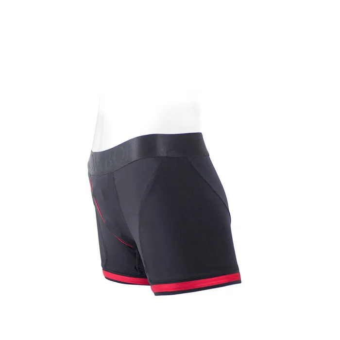 SpareParts Vibrators SpareParts Tomboii BlkRed Nylon XS