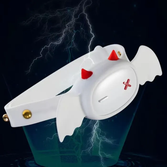 CHASTITY CAGE CO Female Sex Toys APP Remote Control Devil Collar Adjustable