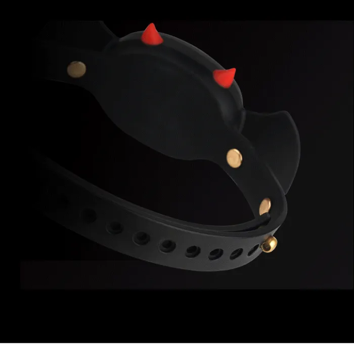 CHASTITY CAGE CO Female Sex Toys APP Remote Control Devil Collar Adjustable