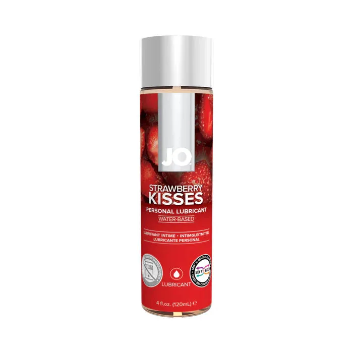System JO Vibrators JO H2O Strawberry Kiss 4 oz