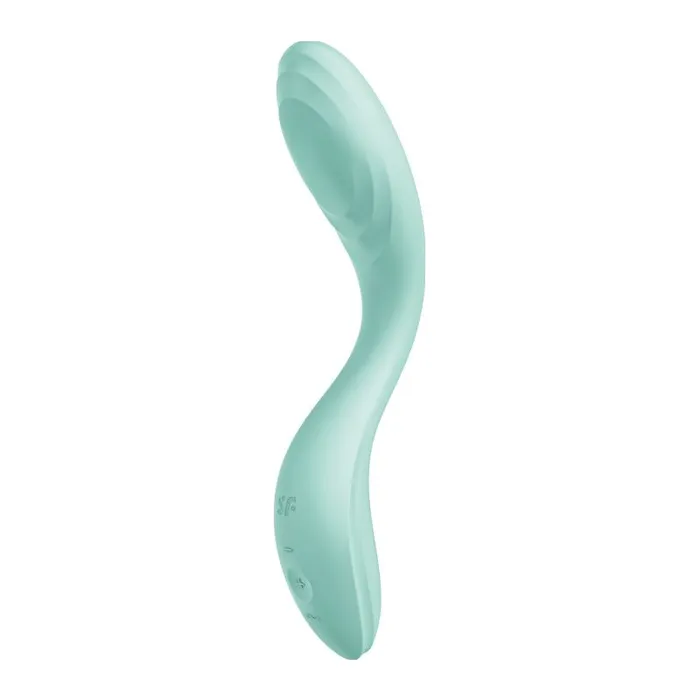 Satisfyer Rrrolling Pleasure GSpot Vibrator Light Green Green Satisfyer Vibrators