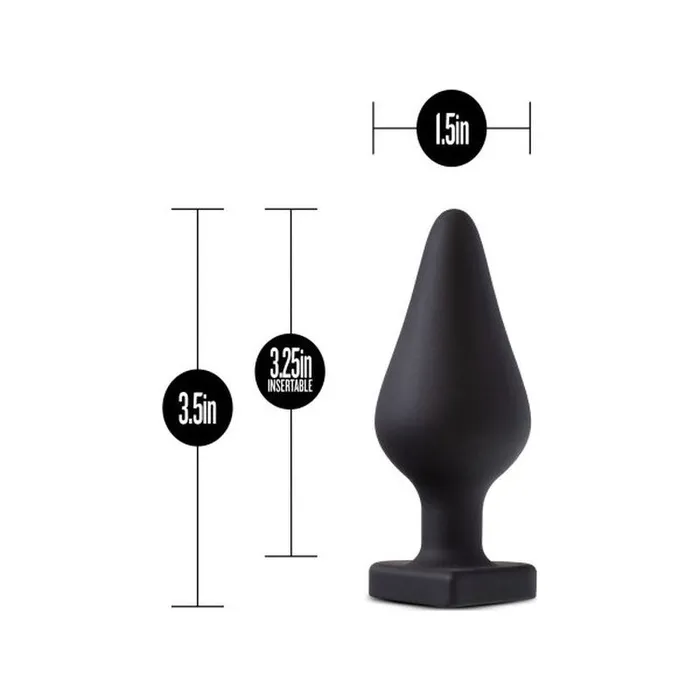 Temptasia Temptasia Spank Me Butt Plug in Black Anal