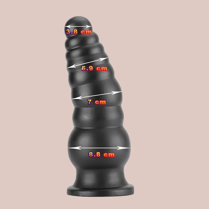 10 inch Super Large Anal Plug Or Dildo House of Chastity Anal