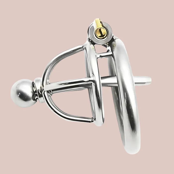 Male Sex Toys House of Chastity Chaste Bird Nub Urethral Metal Chastity Device