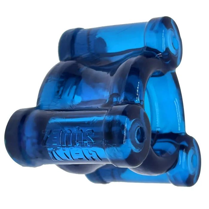 Oxballs Heavy Squeeze Weighted Ball Stretcher Blue Oxballs Vibrators