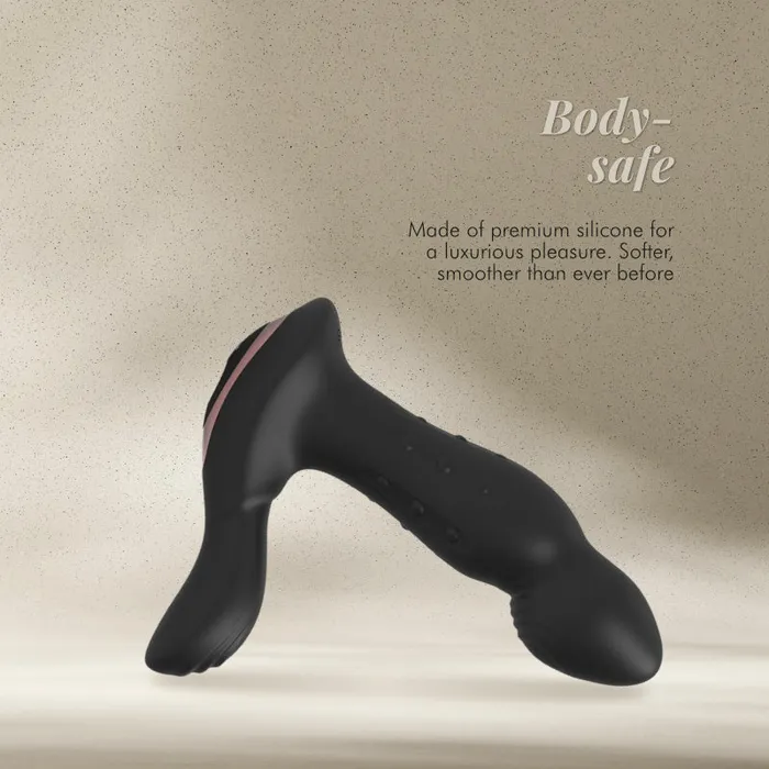VelvetPulse ProTouch Wiggling Prostate Vibrator with Vertically Moving Beads FRISKY BUSINESS SG Male Sex Toys
