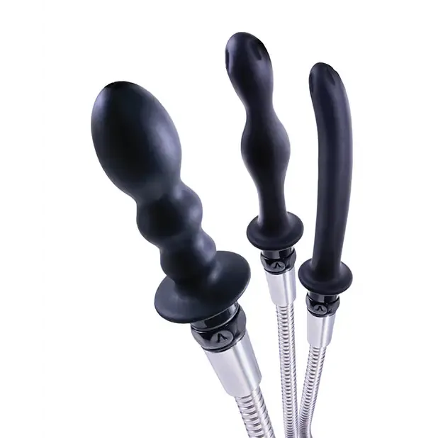 Anal Novelties By Nasswalk H2O Hydro Douche Kit Black Anal Novelties By Nasswalk H2O Hydro Douche Kit Black