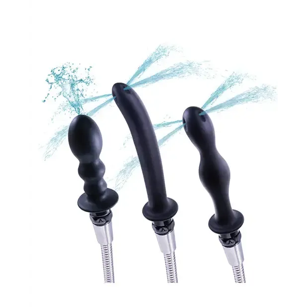 Anal Novelties By Nasswalk H2O Hydro Douche Kit Black Anal Novelties By Nasswalk H2O Hydro Douche Kit Black