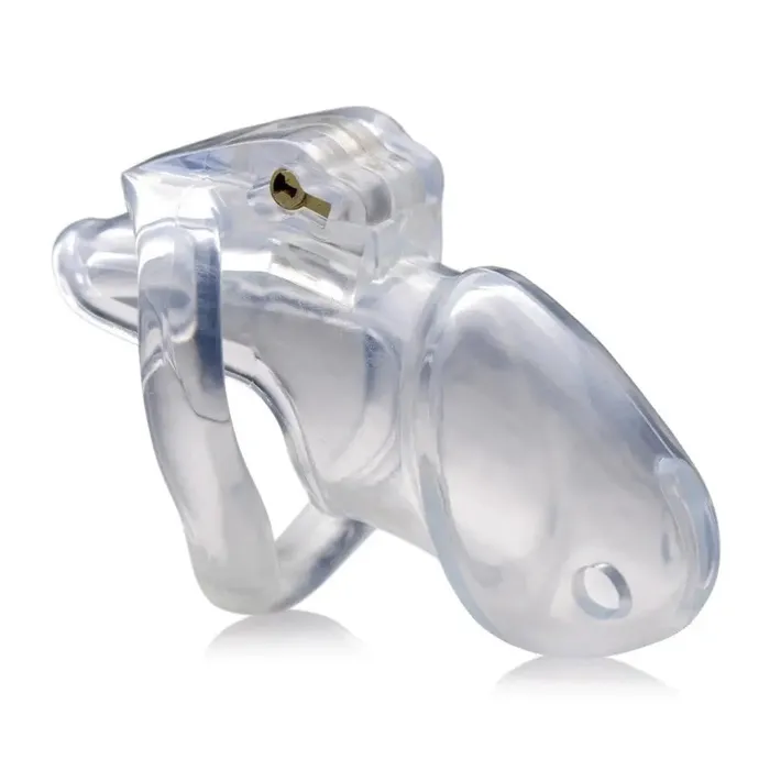 Clear Captor Chastity Cage Master Series Male Sex Toys