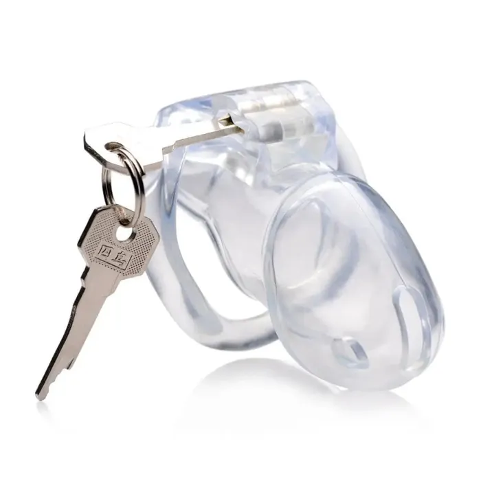 Clear Captor Chastity Cage Master Series Male Sex Toys