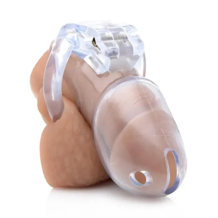 Clear Captor Chastity Cage Master Series Male Sex Toys
