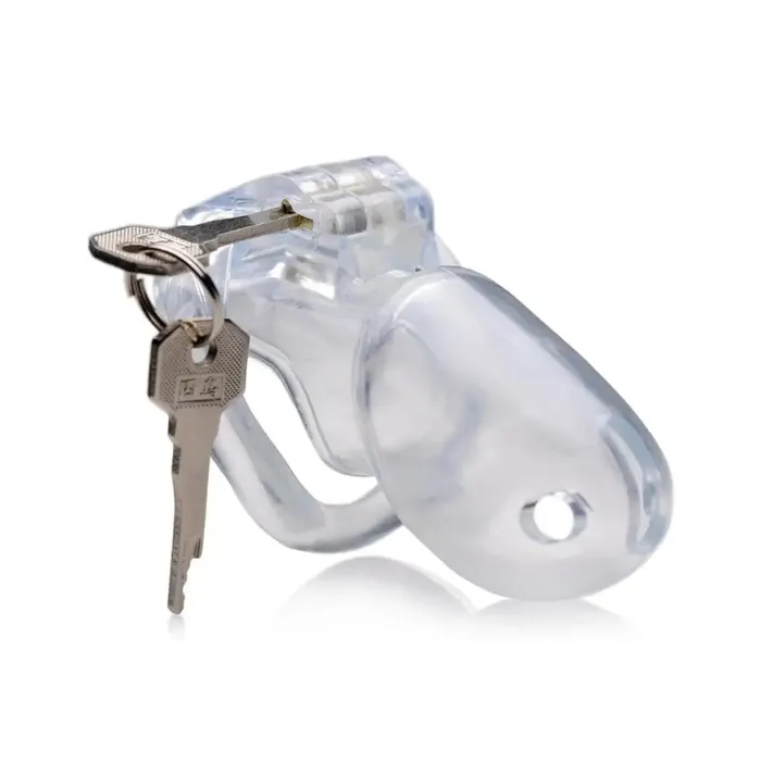 Clear Captor Chastity Cage Master Series Male Sex Toys