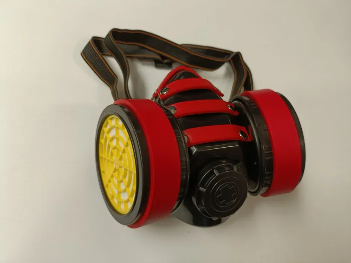 Clearance Red Strap Cyber Mask HonourSkintwocom Anal