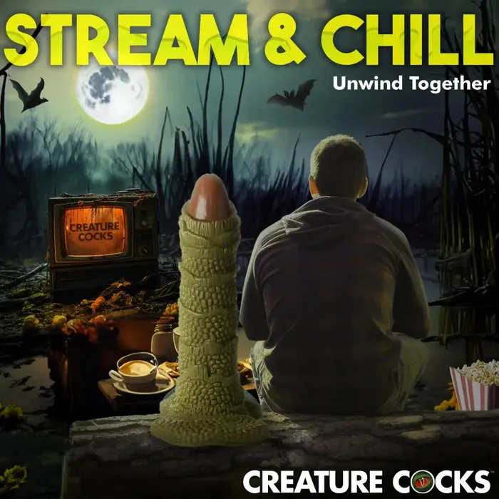 Creature Cocks Scaly Swamp Monster 3 Foot Giant Dildo Creature Cocks Dildos