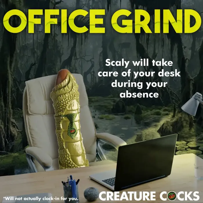 Creature Cocks Scaly Swamp Monster 3 Foot Giant Dildo Creature Cocks Dildos