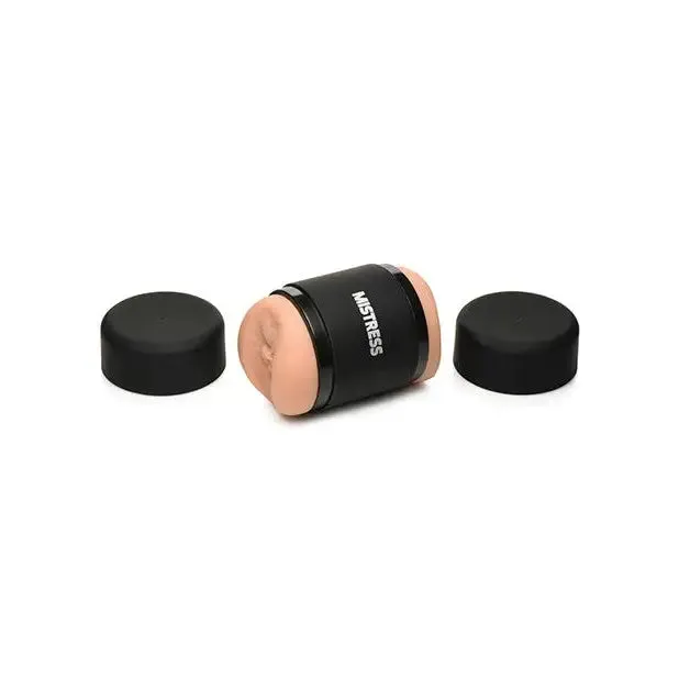 Curve Toys Male Sex Toys Curve Novelties Mistress Mini Double Stroker Pussy Ass