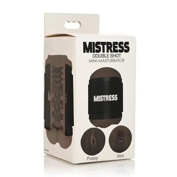 Curve Toys Male Sex Toys Curve Novelties Mistress Mini Double Stroker Pussy Ass