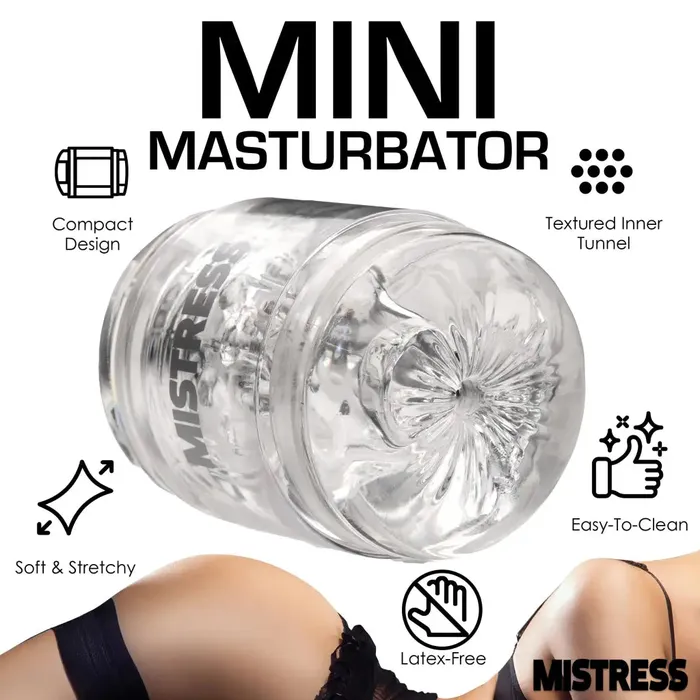 Curve Toys Male Sex Toys Curve Novelties Mistress Mini Double Stroker Pussy Ass