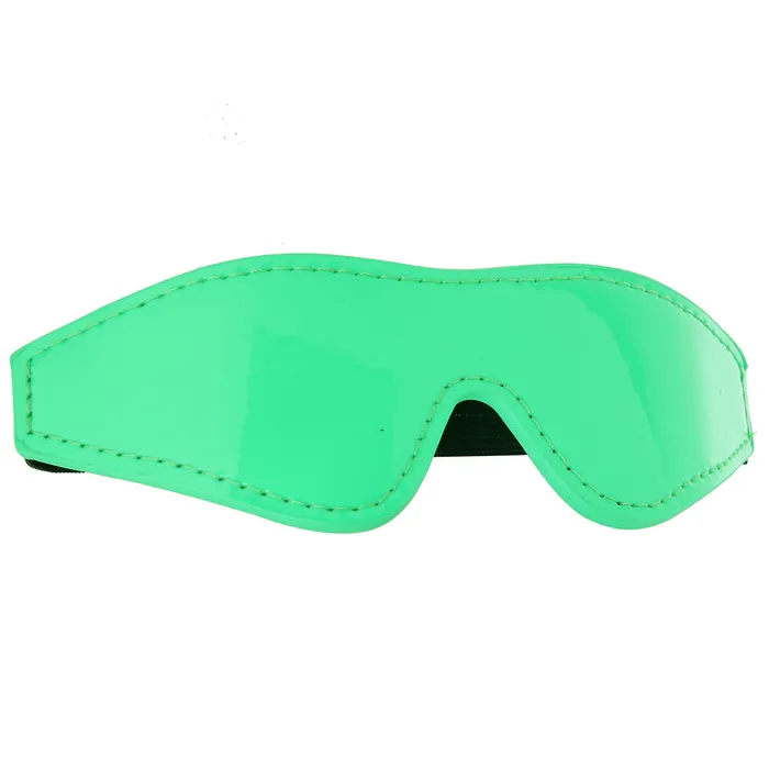 Electra Play Things Blindfold in Neon Green ns novelties Female Sex Toys