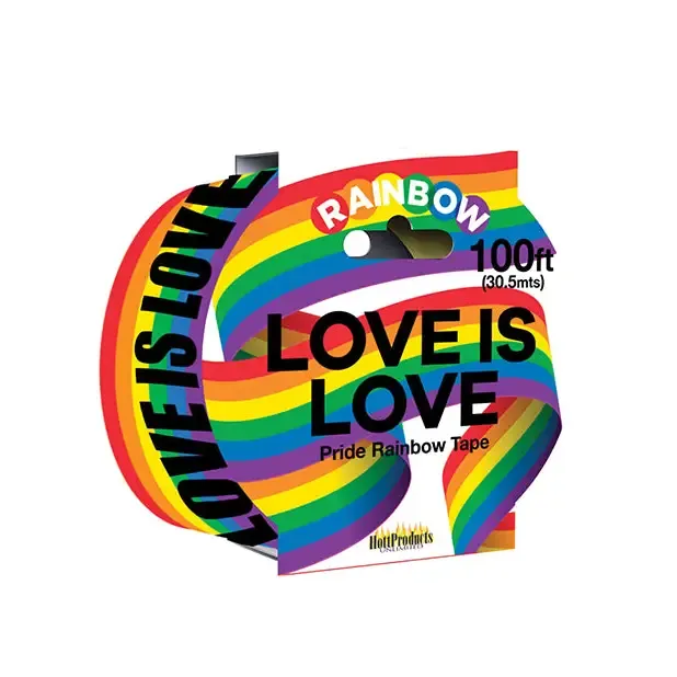 Hott Products Unlimited Vibrators Love Is Love Rainbow Style Caution Party Tape 100 Hott Products Unlimited Vibrators Love Is Love Rainbow Style Caution Party Tape 100