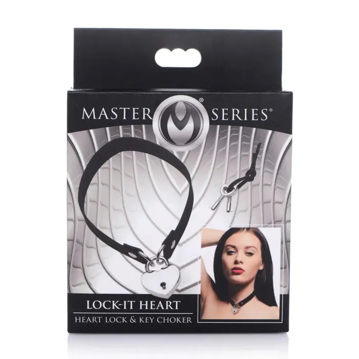 Lockit Heart Choker Master Series Dildos Lockit Heart Choker Master Series Dildos