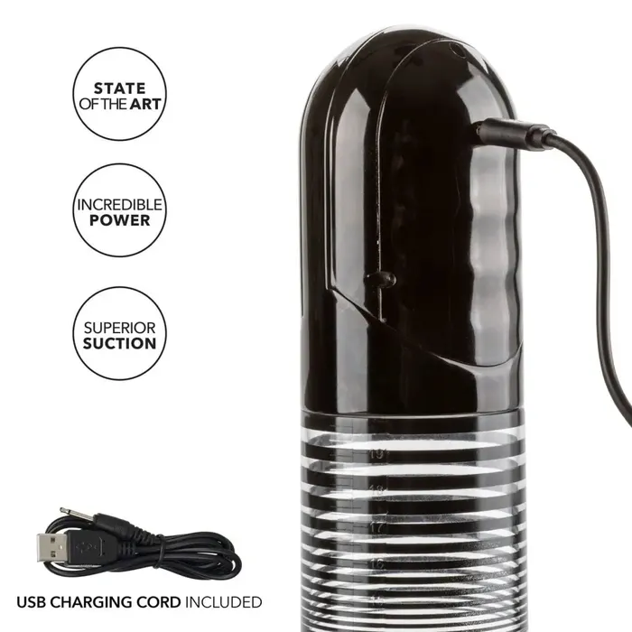 Male Sex Toys CalExotics Optimum Series Advanced Auto Smart Pump