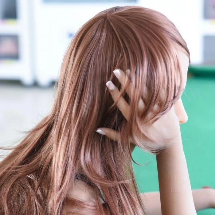 Male Sex Toys Neodoll Girlfriend Wig Isabelle Sex Doll Hair Brown Neodoll