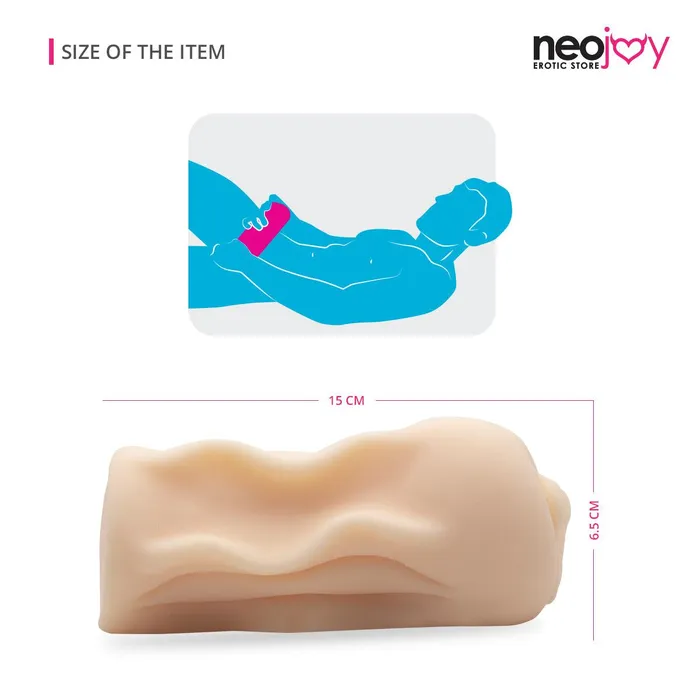 Male Sex Toys Neojoy Neojoy Soft Vagina Stroker Sex Doll TPE Realistic Vagina Ass Flesh 6 inch 15cm