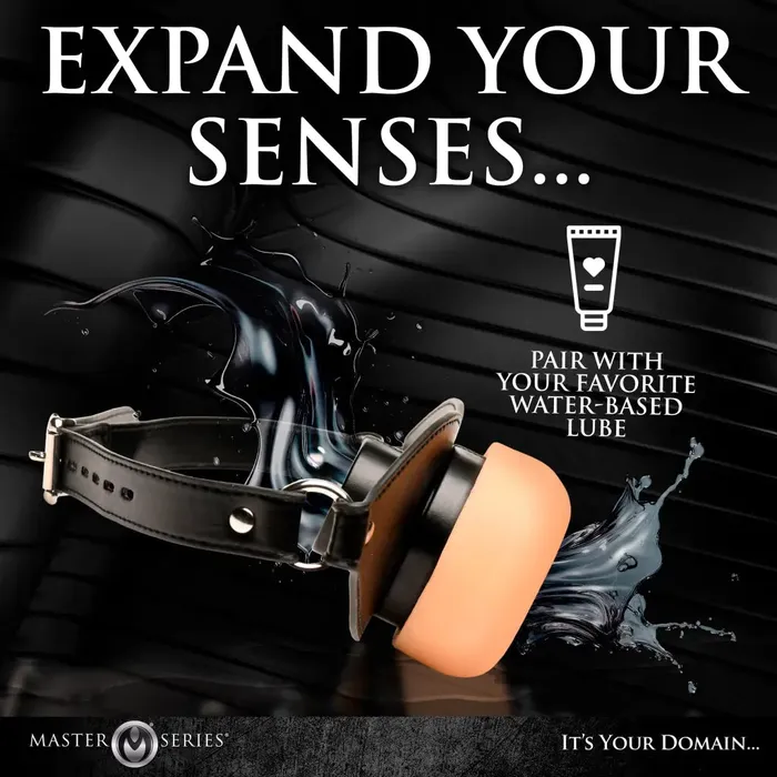 Male Sex Toys XR Brands Ass Face Oral Sex Mouth Gag