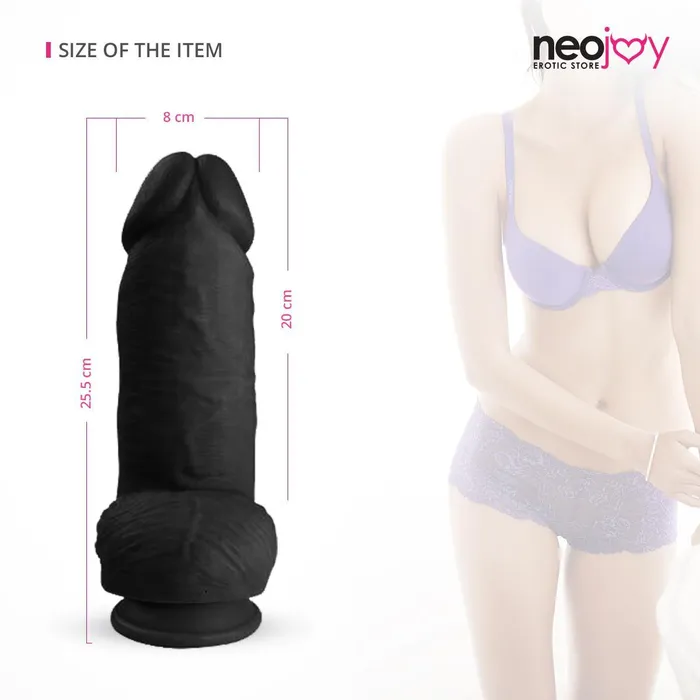 Neojoy Bigger Bad Boy Black 255cm 10 inch Neojoy Anal