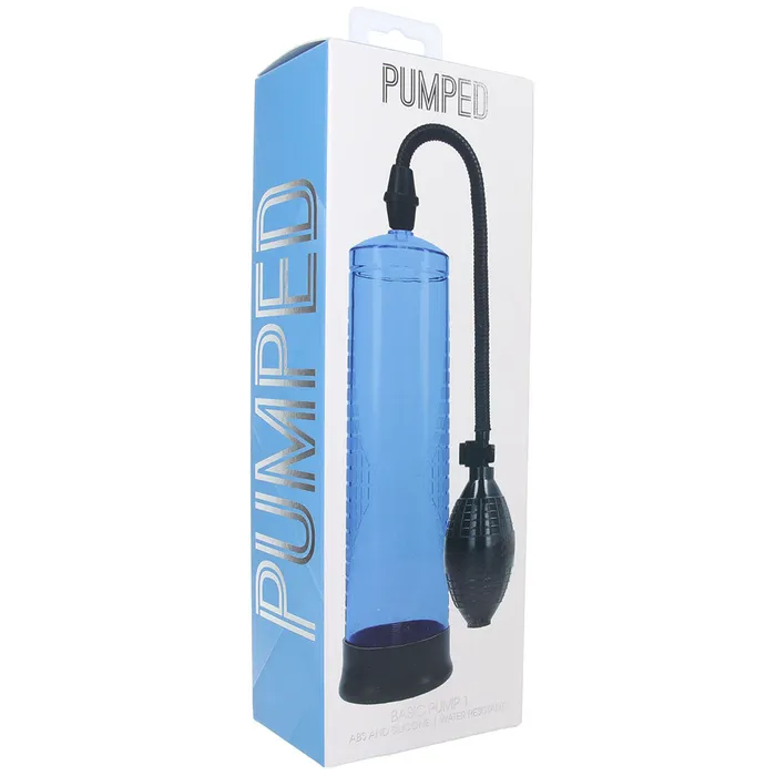 Pumped Basic Pump 1 in Blue Shots Toys Anal