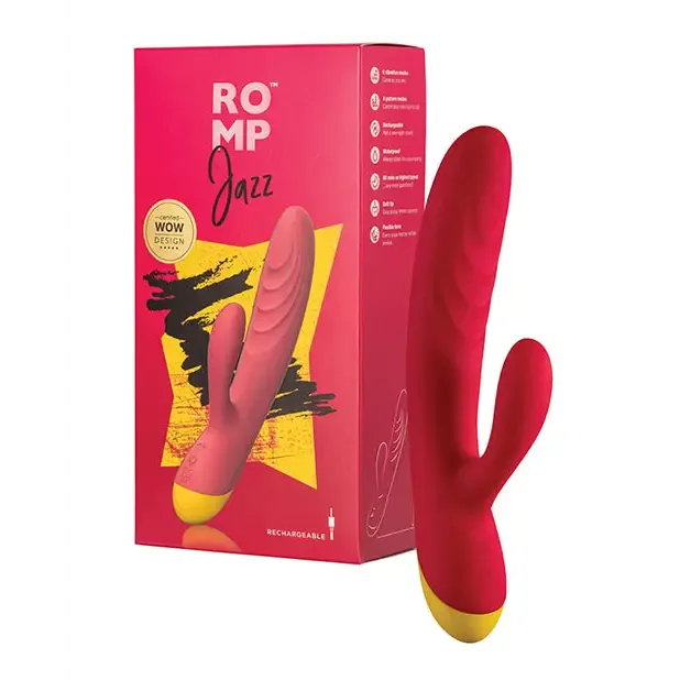 ROMP Female Sex Toys ROMP Jazz Rechargeable Silicone Rabbit Vibrator