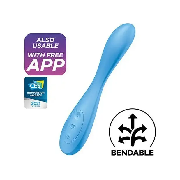 Satisfyer Vibrators Satisfyer G Spot Flex 4 Blue