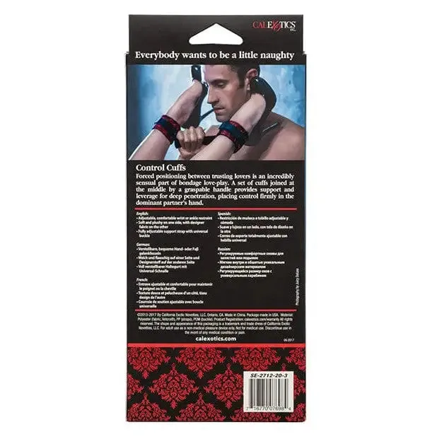 Scandal Control Cuffs Blackred CalExotics Restraints