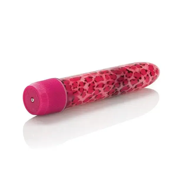 Vibrators CalExotics Houstons Pink Leopard Vibe 425 Dildo