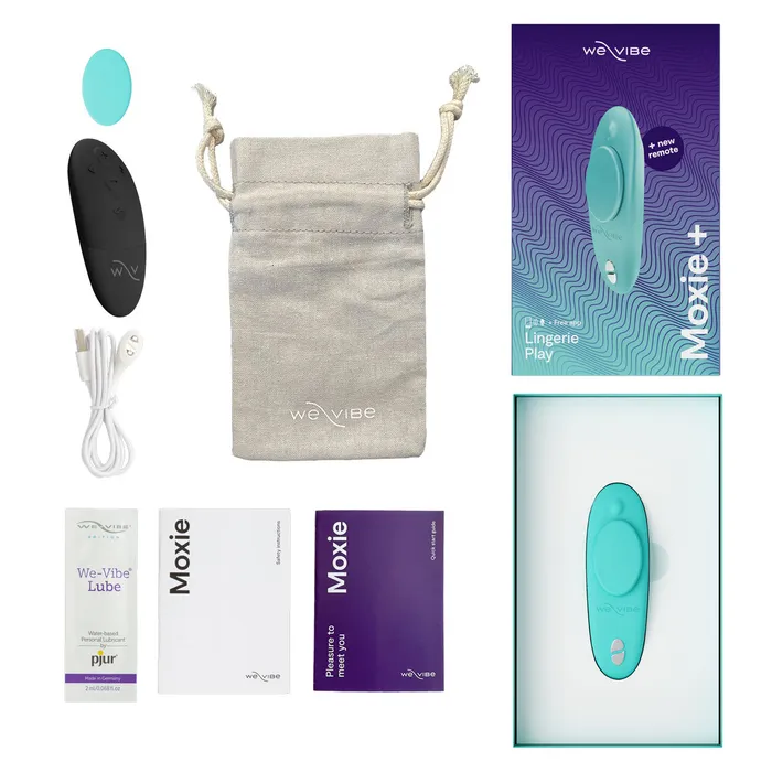 WeVibe Vibrators WeVibe Moxie Wearable Clitoral Vibrator Aqua