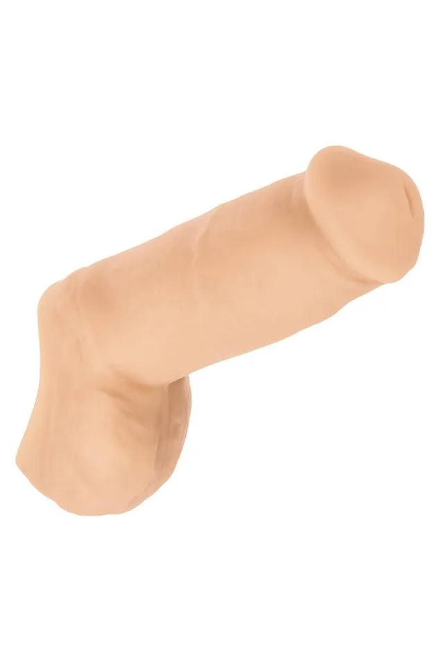 Anal Cal Exotics Packer Gear 5 Inch Ultra Soft Silicone STP Packer Beige Cal Exotics
