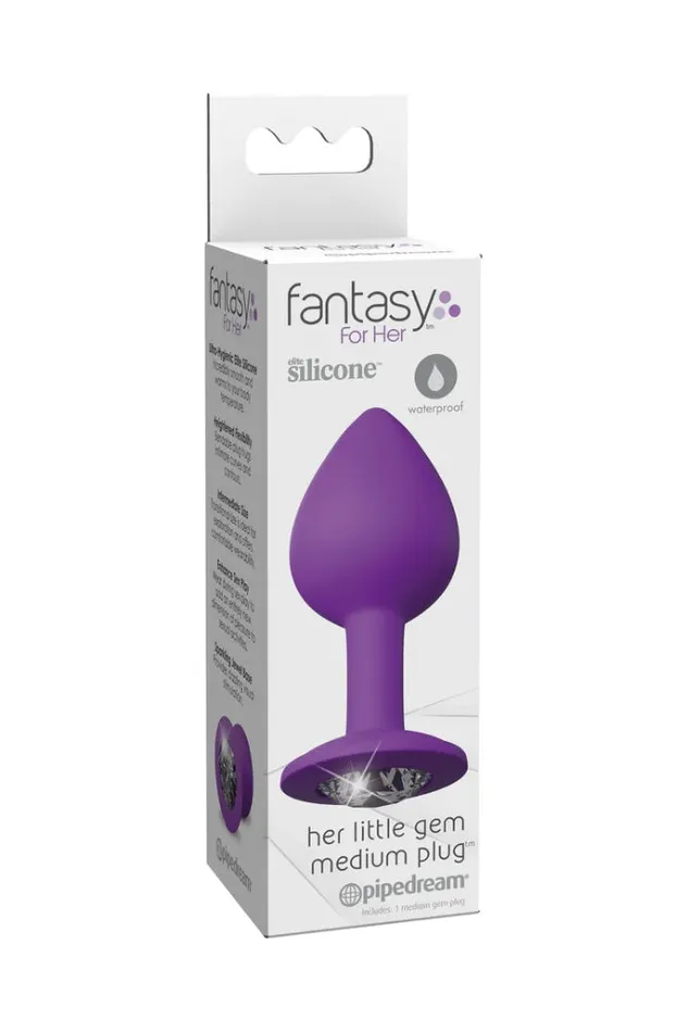 Anal Pipedream Pipedream Fantasy For Her Little Gem Butt Plug Assorted Sizes