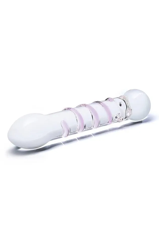Dildos Electric Eel Gls Spiral Staircase 725 Full Tip Dildo ClearPink