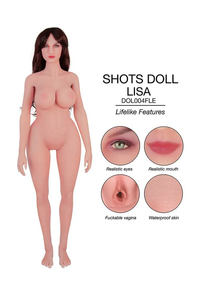 Male Sex Toys Flesh of Shots Lisa Ultra Realistic Life Size Love Doll Shots Toys