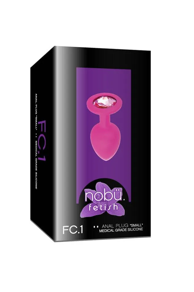 Nobu Silicone Jeweled Butt Plug Small Nobu Anal