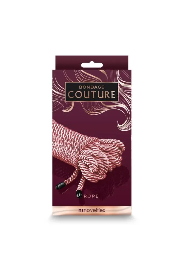 NS Novelties NS Novelties Bondage Couture Bondage Rope Rose Gold Vibrators
