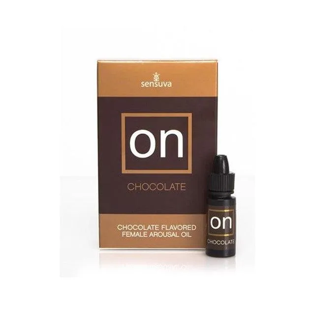 Sensuva On for her chocolate arousal oil 5ml Female Sex Toys