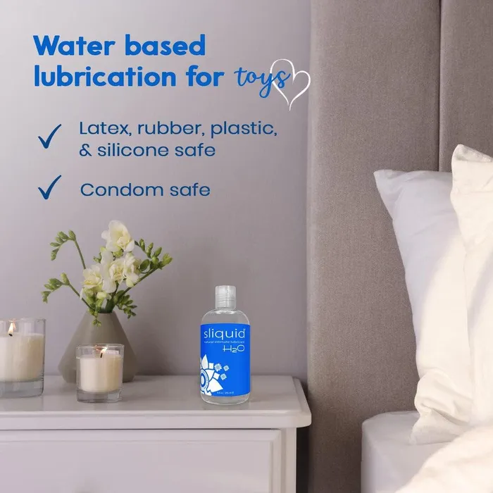 Sliquid H2O WaterBased Lubricant Sliquid Lubricants